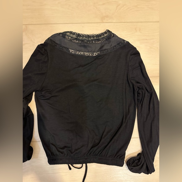 See by Chloe mixed media silk lace cardigan size xs - Picture 6 of 9